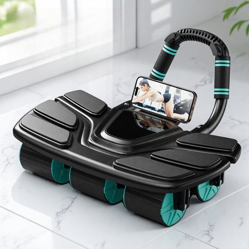 عجلة تمارين البطن سداسية العجل - مراجعة Ab Roller Wheel With Elbow Support وسعره